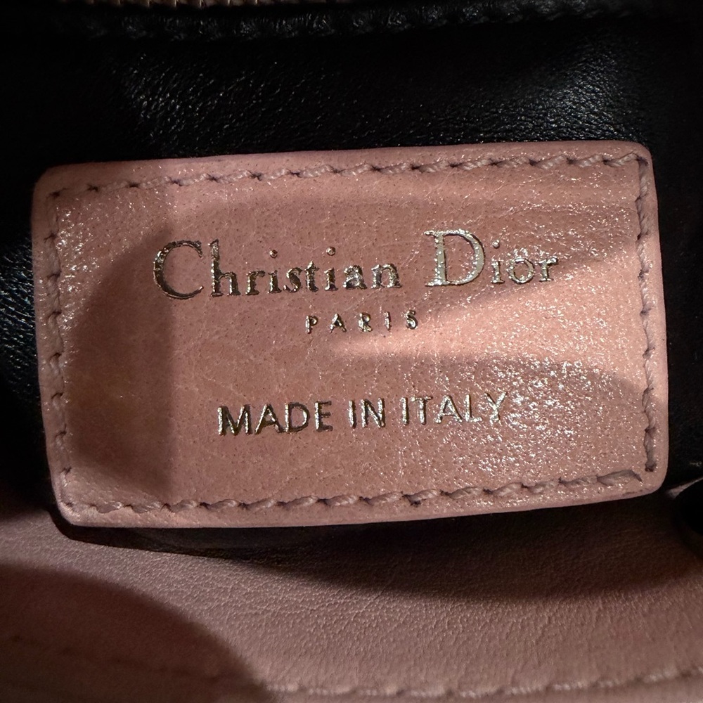 Christian Dior Lady Dior Pink Embroidered Sequin Floral Limited Edition Bag - Picture 8 of 17